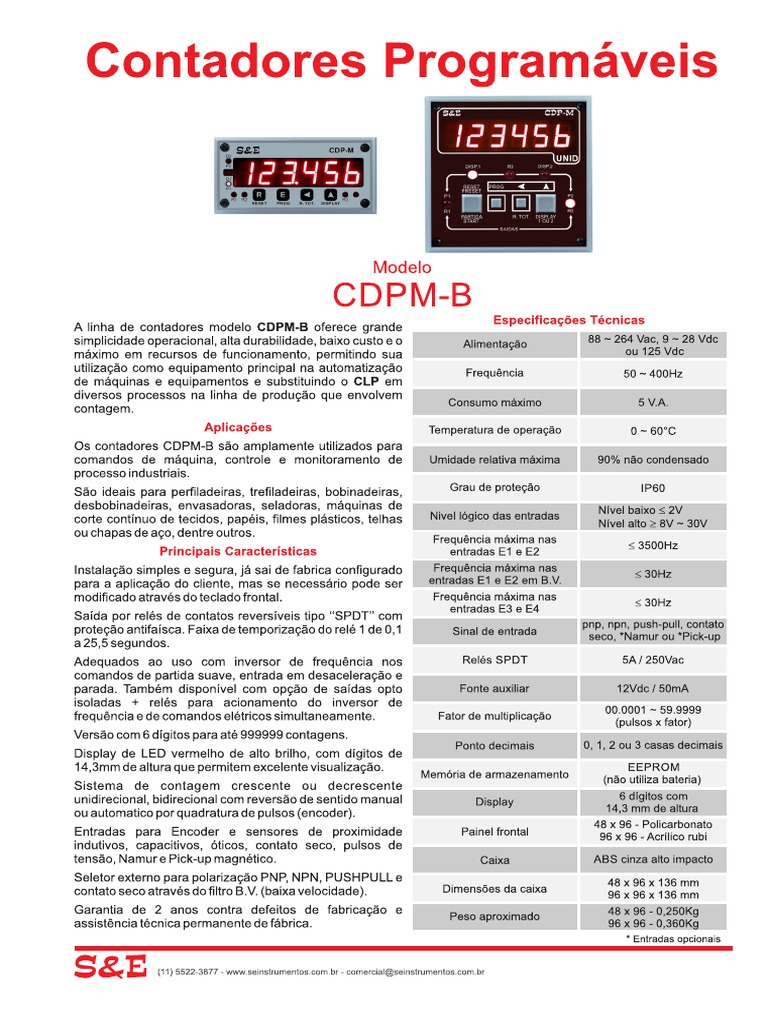Contador CDPMB | PDF