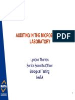 Seminar AuditingintheMicrobiologyLaboratory2