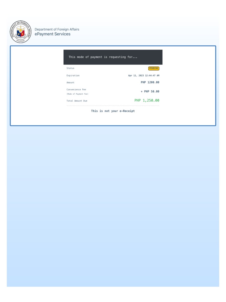 Epay Passport Gov ph/instruction/DFJFXRZWM8 | PDF