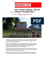 Inspektorat Kab. Cirebon Diguyur  Rp 2 M untuk Bangun Ruangan Baru