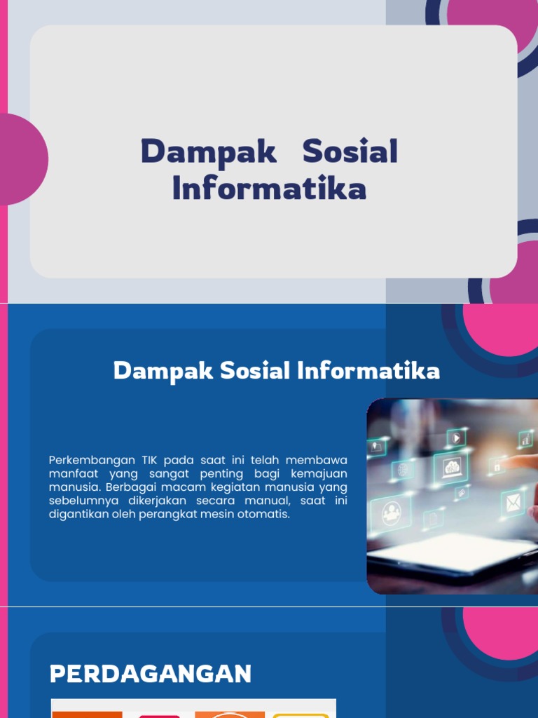 Dampak Sosial Informatika | PDF