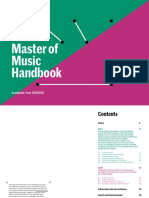 Master of Music Handbook 22 23