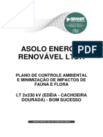 Plano de Controle Ambiental e Minimizaão de Impactos pdf