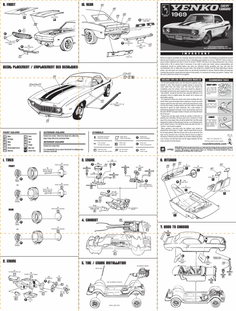 1969 CAMARO SERVICE MANUAL PDF visual data 3