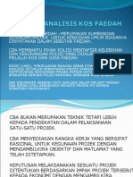 Analisis Kos Faedah