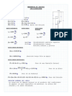 Memoria de Calculo Infraestructura