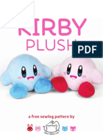 Kirby Plush Sewing Pattern