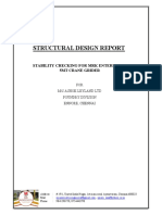 Structural Design Report: Stability Checking For MRK Enterprises 5Mt Crane Grider