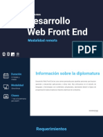 Programa Desarrollo Front End