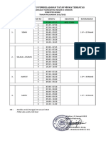 Revisi Waktu Pembelajaran Tatap Muka Terbatas