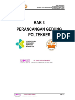 Bab Iii Perancangan Gedung Poltekes