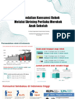 Sosialisasi Skrining Merokok Anak Sekolah