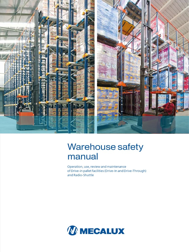 EN 1065 Drive-In Racking Safety Manual | PDF | Forklift | Warehouse