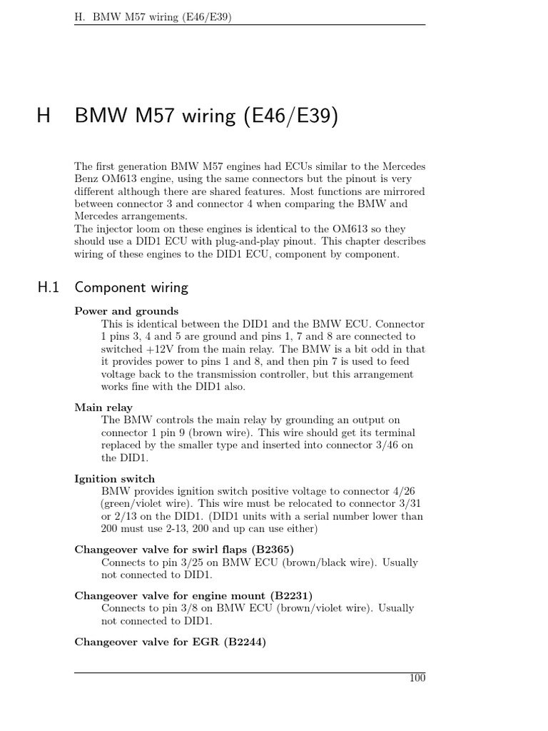 BMW M57 | PDF