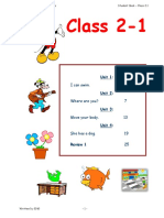 Class 2-1: Unit 1