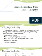 Perancangan Basis Data - Mapping Cardinality Dan Transformasi ERD Ke Relasi
