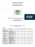 Program Kerja Tahunan (Standar Pendidik Dan Tenaga Kependidikan)