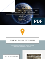 Analisis Potensi Bencana Di Kawasan Barat Indonesia