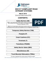List of EN1317 Compliant RRS March 2016