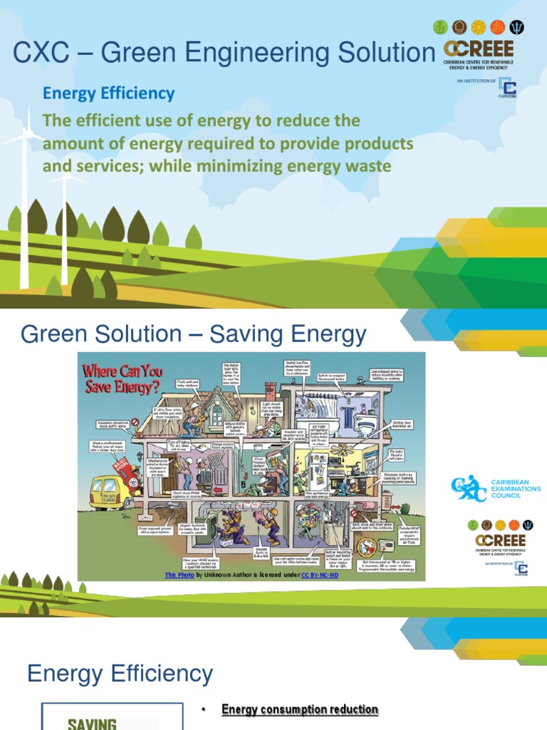 Green Engineering Energy Efficiency Guide | PDF | Efficient Energy Use ...