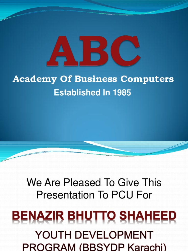 ABC Academy: 27 Years of IT Training | PDF | American Broadcasting ...