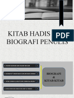 Kitab Hadis Dan Biografi Penulis