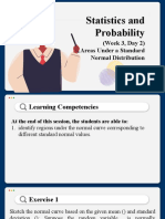 Week 3, Day 2 - Areas Under A Standard Normal Distribution