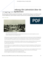 Cholera-Epidemie in Hamburg - Ein Lehrstück - (GEO)
