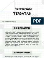 Perseroan Terbatas: Moh. Asadullah Hasan Al Asy'arie FH Undip