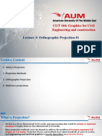 CGT-164-Lecture 3 - Orthographic Projection 1