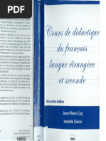 Jean-Pierre Cuq Et Isabelle Gruca - Cours de Didactique Du Français ...