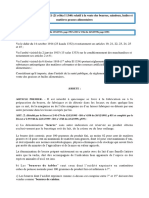 Arrêté Du 22 Novembre 1921 (21 Rébia I 1340) Relatif À La Vente Des Beurres, Saindoux, Huiles Et Matières Grasses Alimentaires