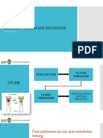 Pertemuan Keempat..Metode Pemisahan