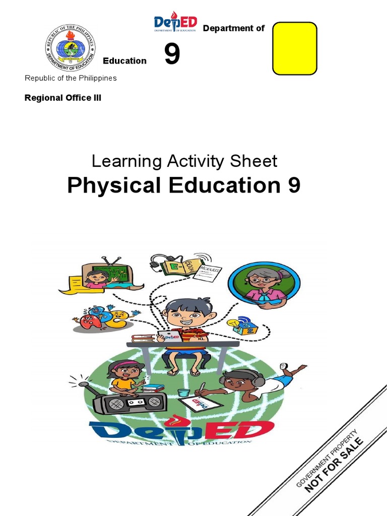 4th quarter grade 9 pe learning activity sheets week 1 4 1 download
