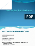 Cours 6 (II) Methodes Heuristiques
