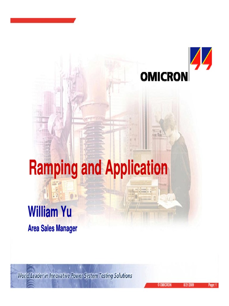 Ramping Module Setup Guide | PDF | Amplifier | Computing
