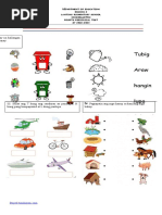 Kindergarten 3rd Quarter Test With Tos Melc Based Pdf
