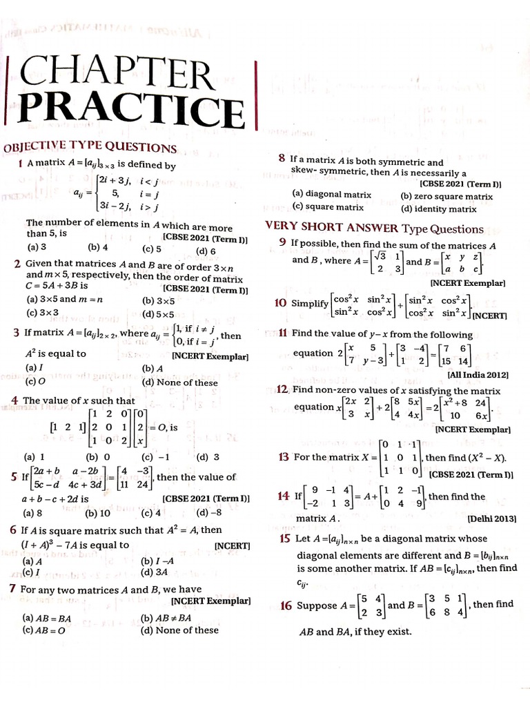 class xii assignment