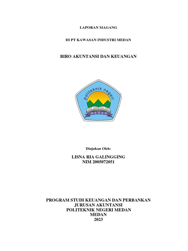 Template Magang BK Lisna w26-19 Polmed | PDF