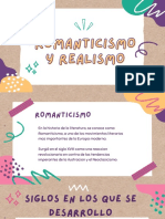 Presentacion Romanticismo y Realismo.