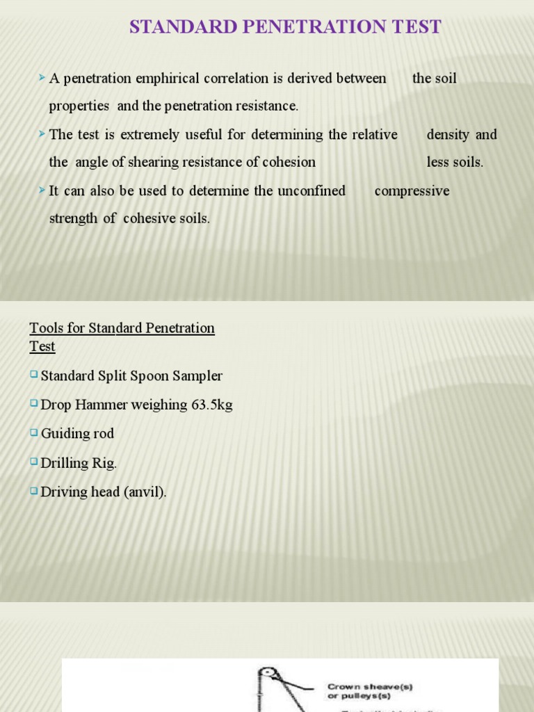 Standard Penetration Test | PDF | Civil Engineering | Applied And ...
