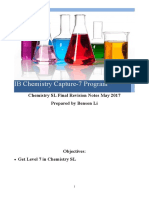 2017 May Final Revision Notes Chemistry SL by Benson