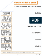 Schede Didattiche Spazi Funzioni Casa