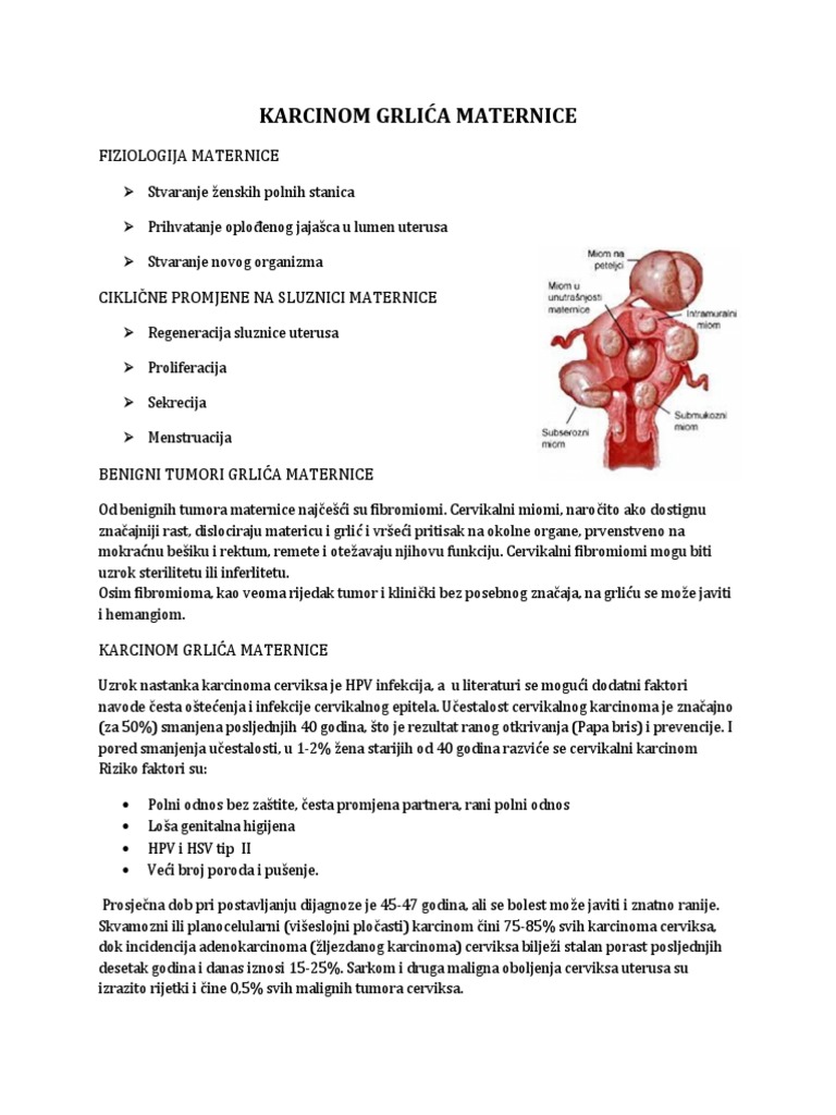 Karcinom Grlića Maternice Pdf