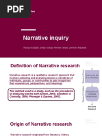 Narrative Research Skaidrės