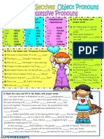 Possessives Exercises