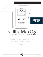 User Manual UltraMax O2 English