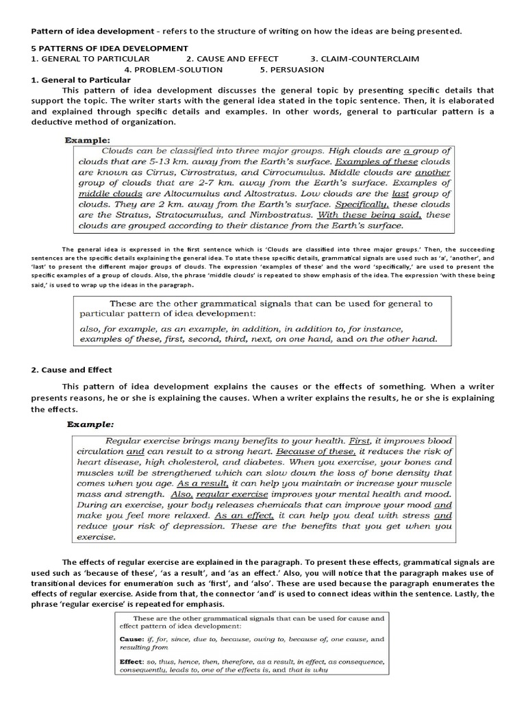 pattern-of-idea-development-grade8-pdf