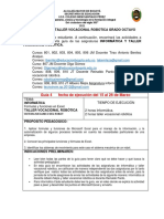 Guia N°4 - Informatica y Taller Vocacional Robotica - Grado Octavo JM y JT