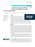 Mutscan-A Flexible R Package For Efficient End-To-End Analysis of Multiplexed Assays of Variant Effect Data